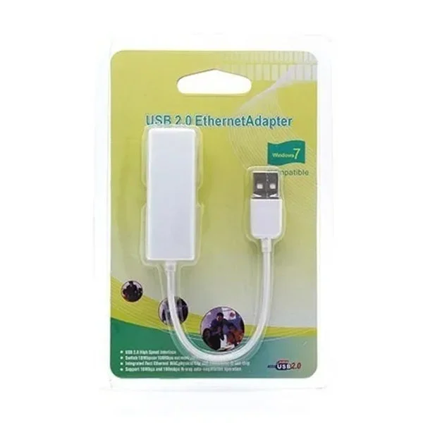 Adaptador Ethernet USB 2.0 GENERICO