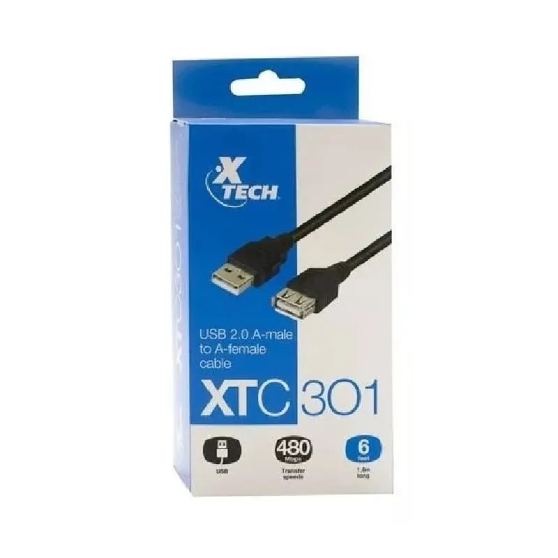 Cable USB XTech XTC 301