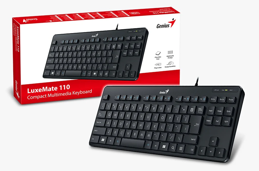 Teclado Mini Stylish LuxeMate 110