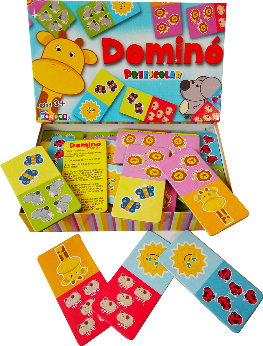 Dominó Preescolar Didáctico Educativo