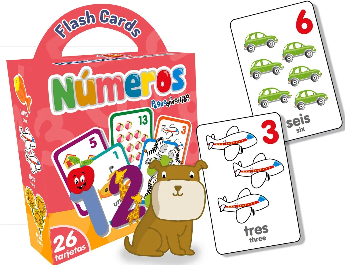 Flash Cards Preescolar Didáctico Educativo