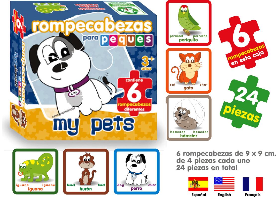 Rompecabezas Progresivos Preescolar Pack 2