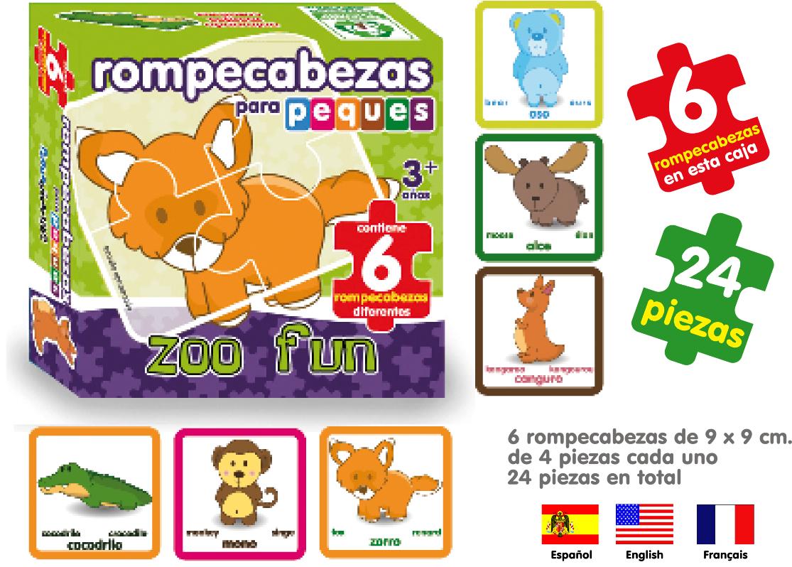 Rompecabezas Progresivos Preescolar Pack 2