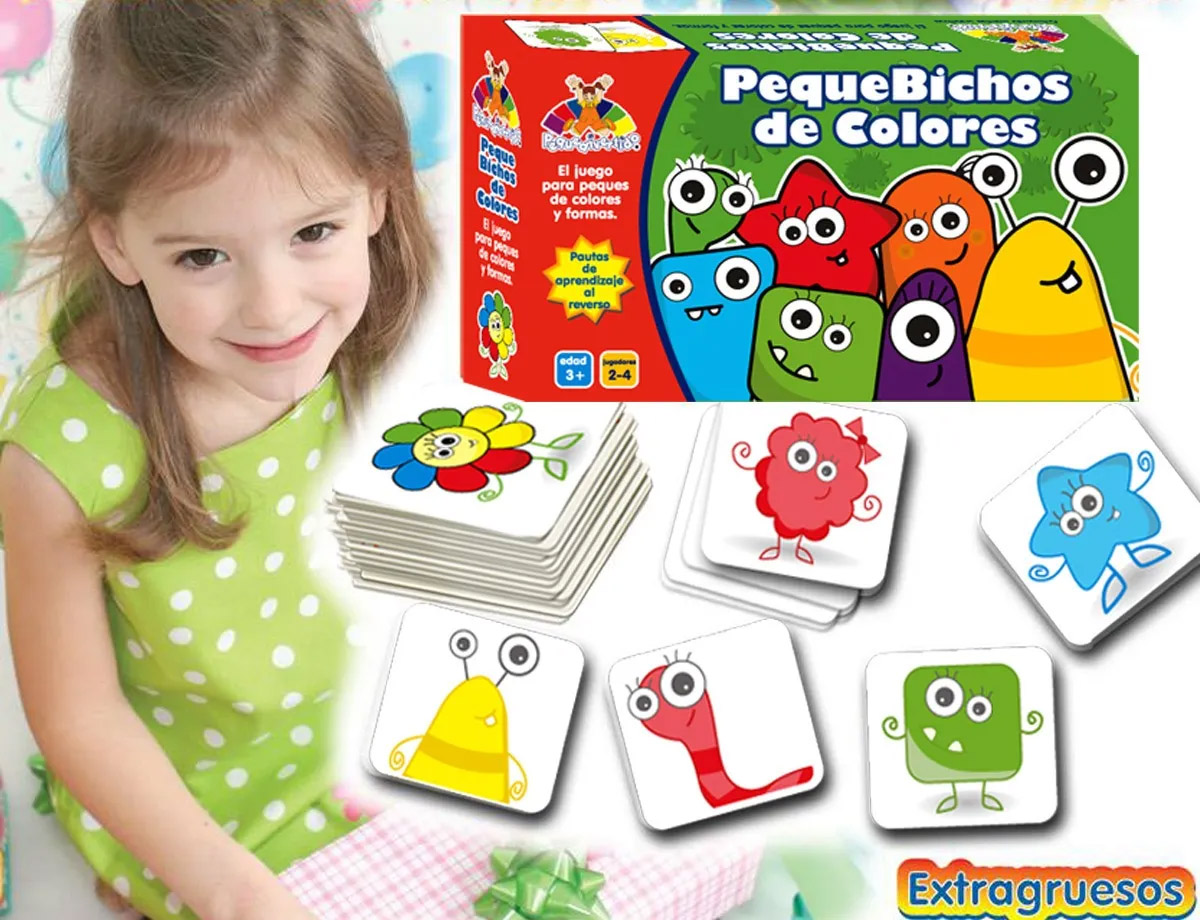 Pequebichos de Colores, Juego Didáctico Preescolar