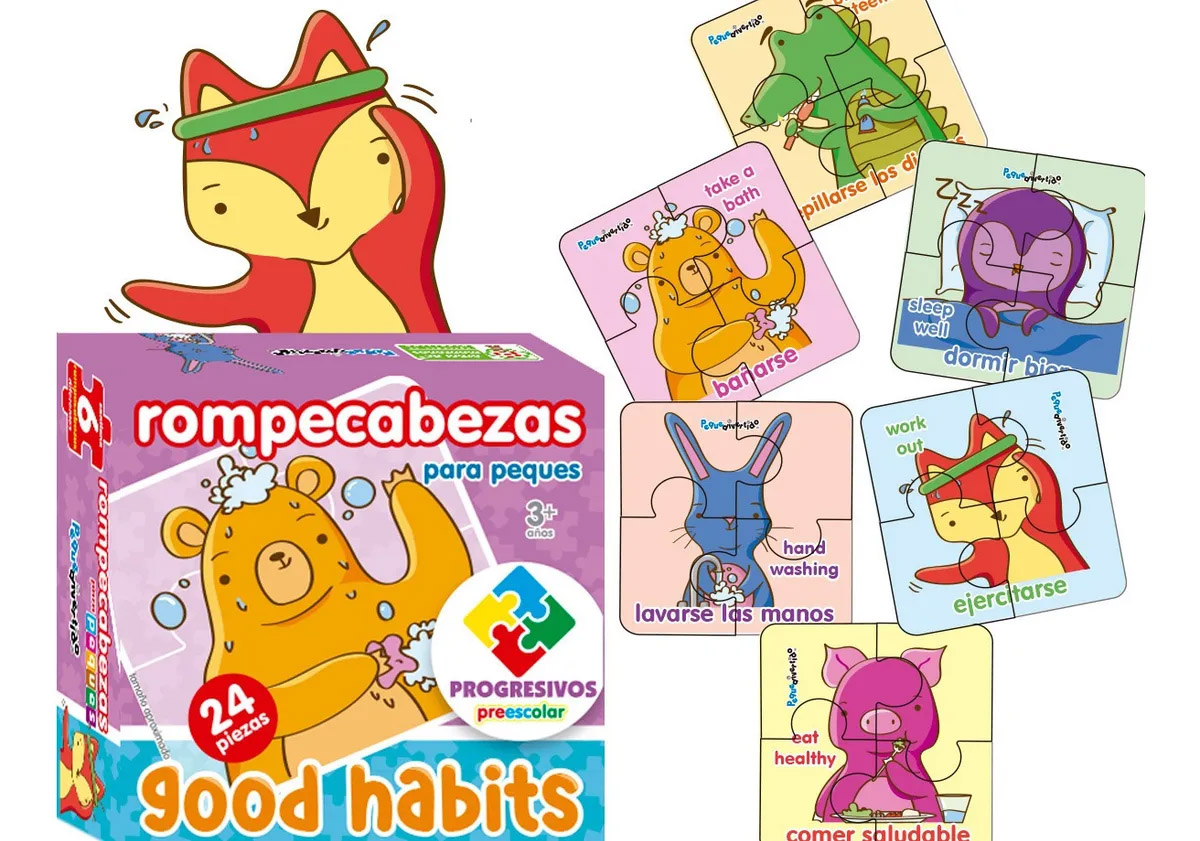 Rompecabezas Progresivos GOOD HABITS