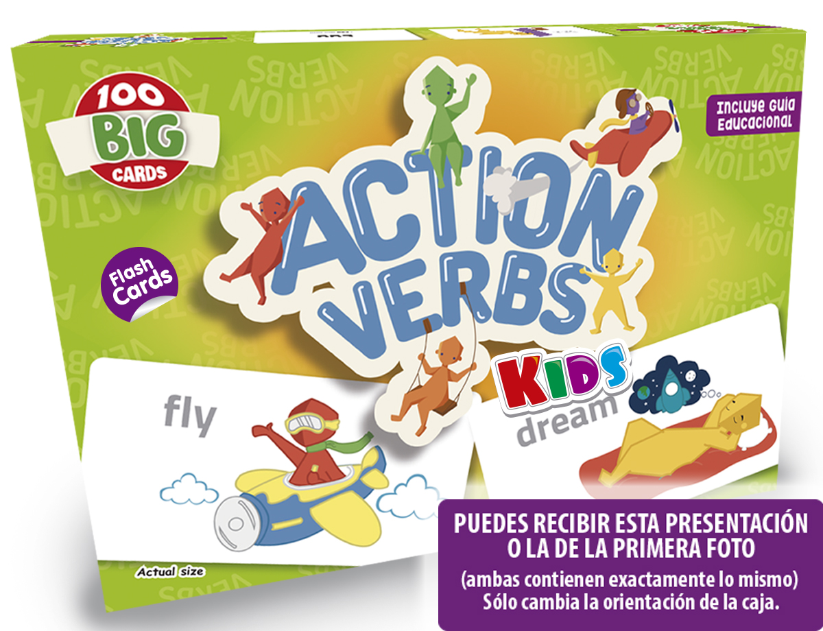 Flash Cards Verbos Inglés