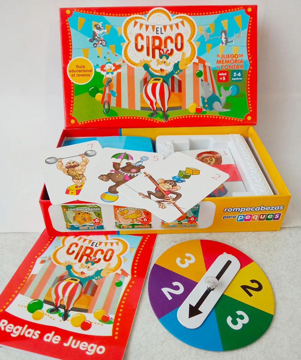 El Circo, Juego Didáctico Preescolar