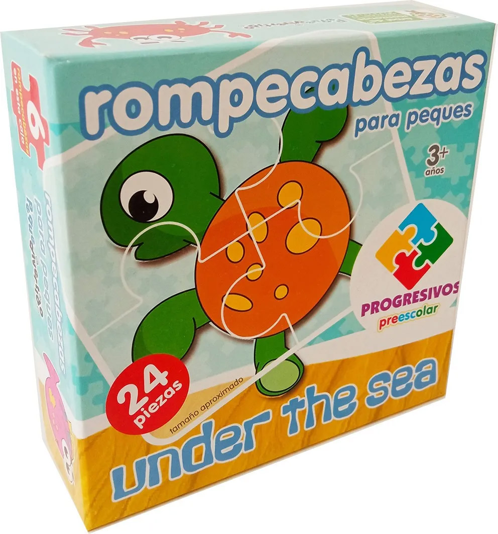 Rompecabezas Progresivos UNDER THE SEA