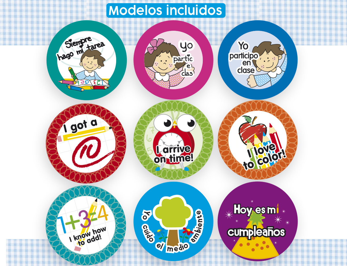Medallas Motivacionales Preescolar