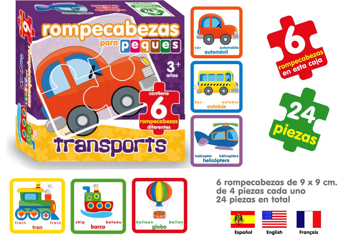 Rompecabezas Progresivos TRANSPORTS