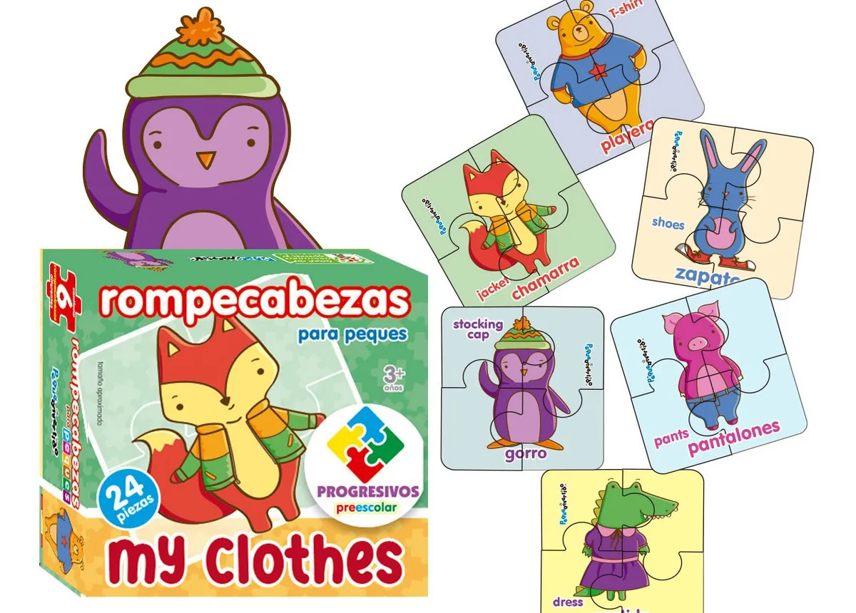 Rompecabezas Progresivos MY CLOTHES