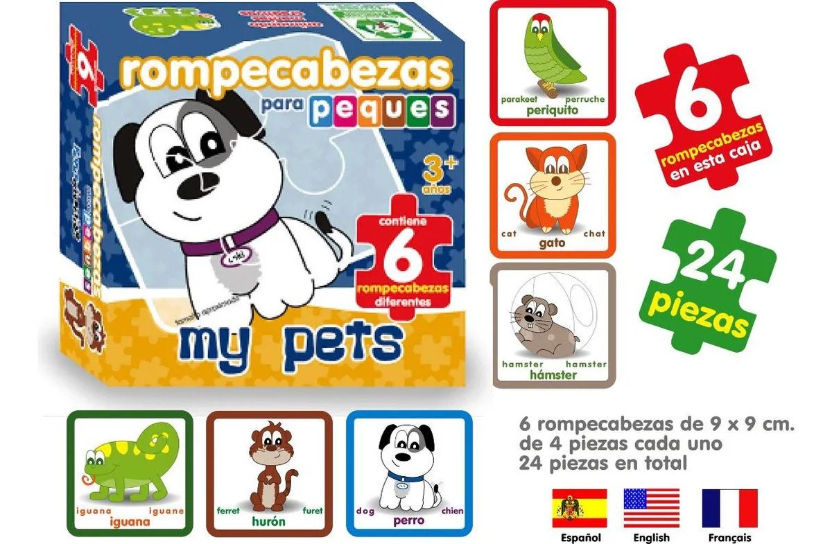 Rompecabezas Progresivos MY PETS