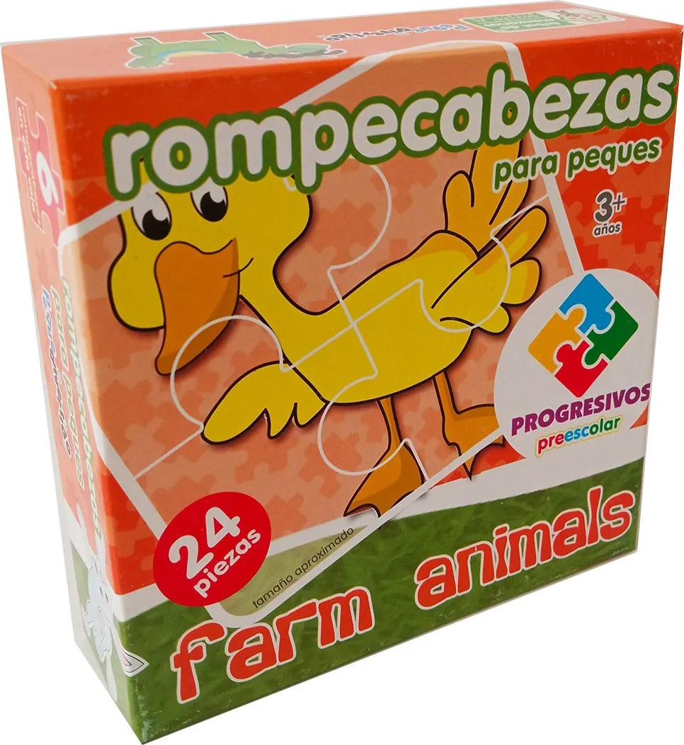 Rompecabezas Progresivos FARM ANIMALS