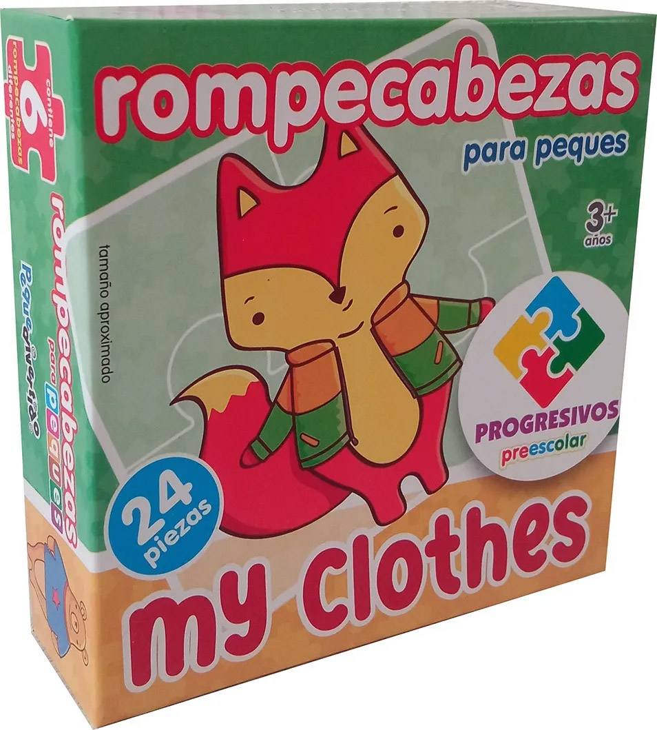 Rompecabezas Progresivos MY CLOTHES