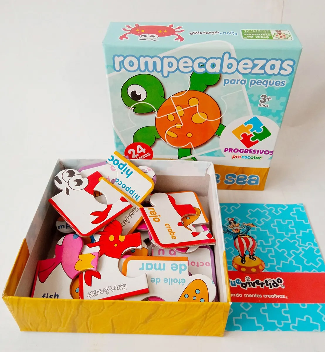 Rompecabezas Progresivos UNDER THE SEA