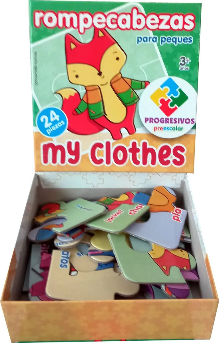 Rompecabezas Progresivos MY CLOTHES