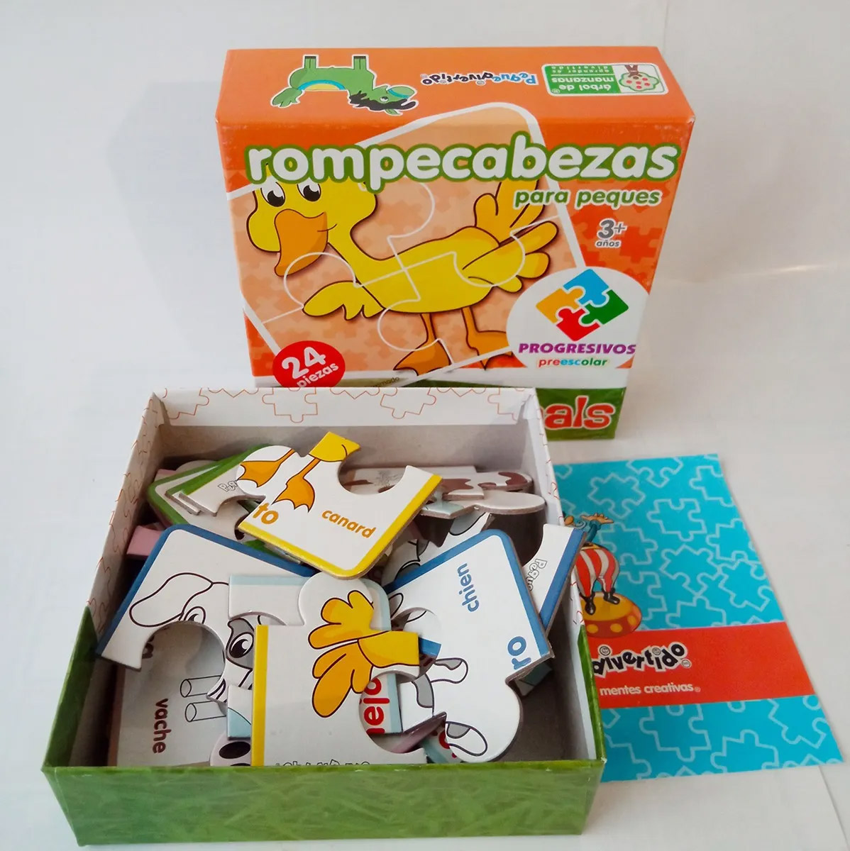 Rompecabezas Progresivos FARM ANIMALS