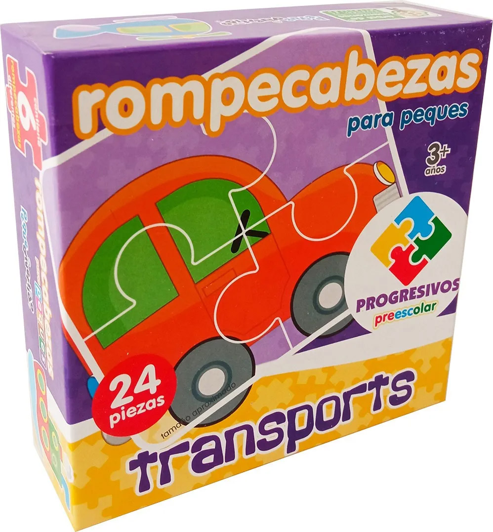 Rompecabezas Progresivos TRANSPORTS