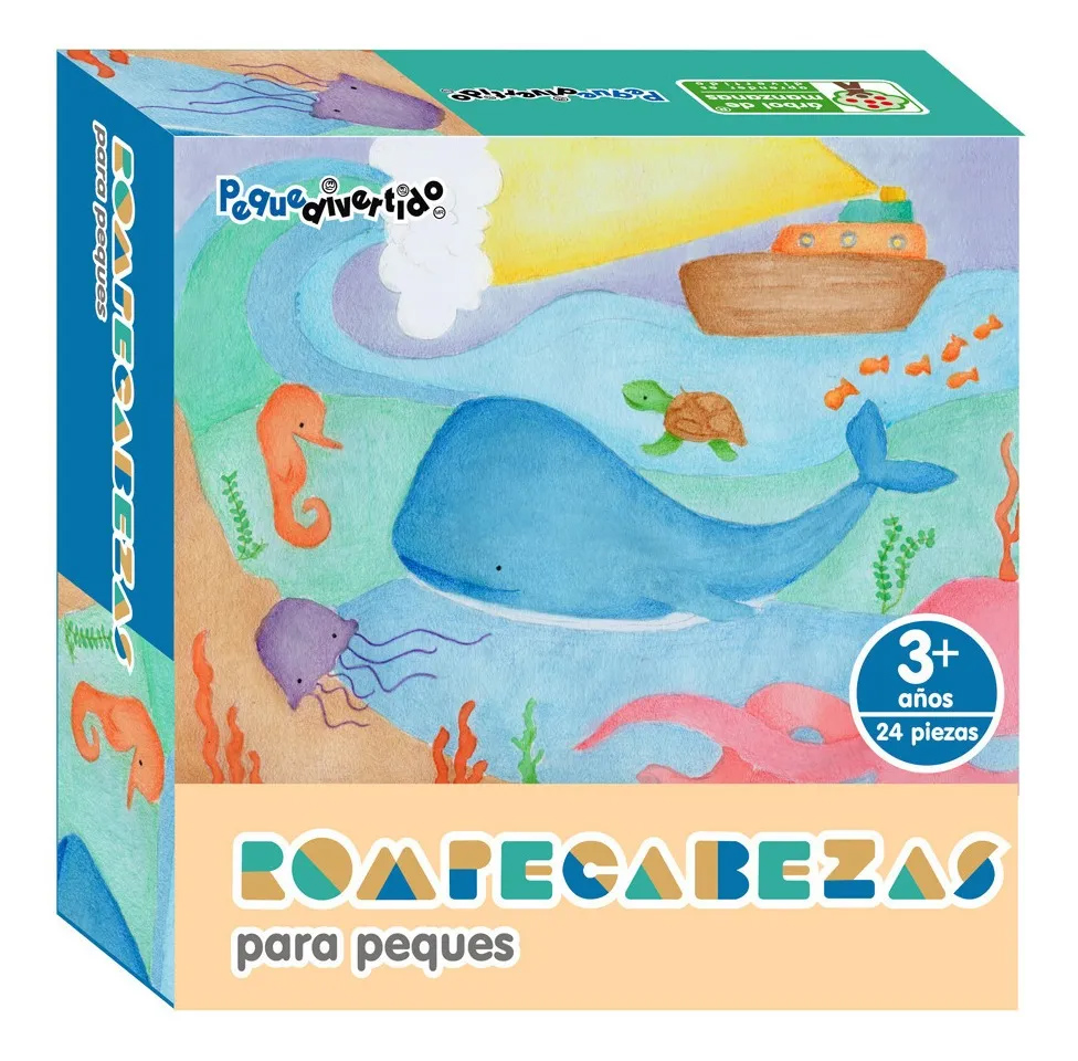 Rompecabezas Preescolar "En el Mar"