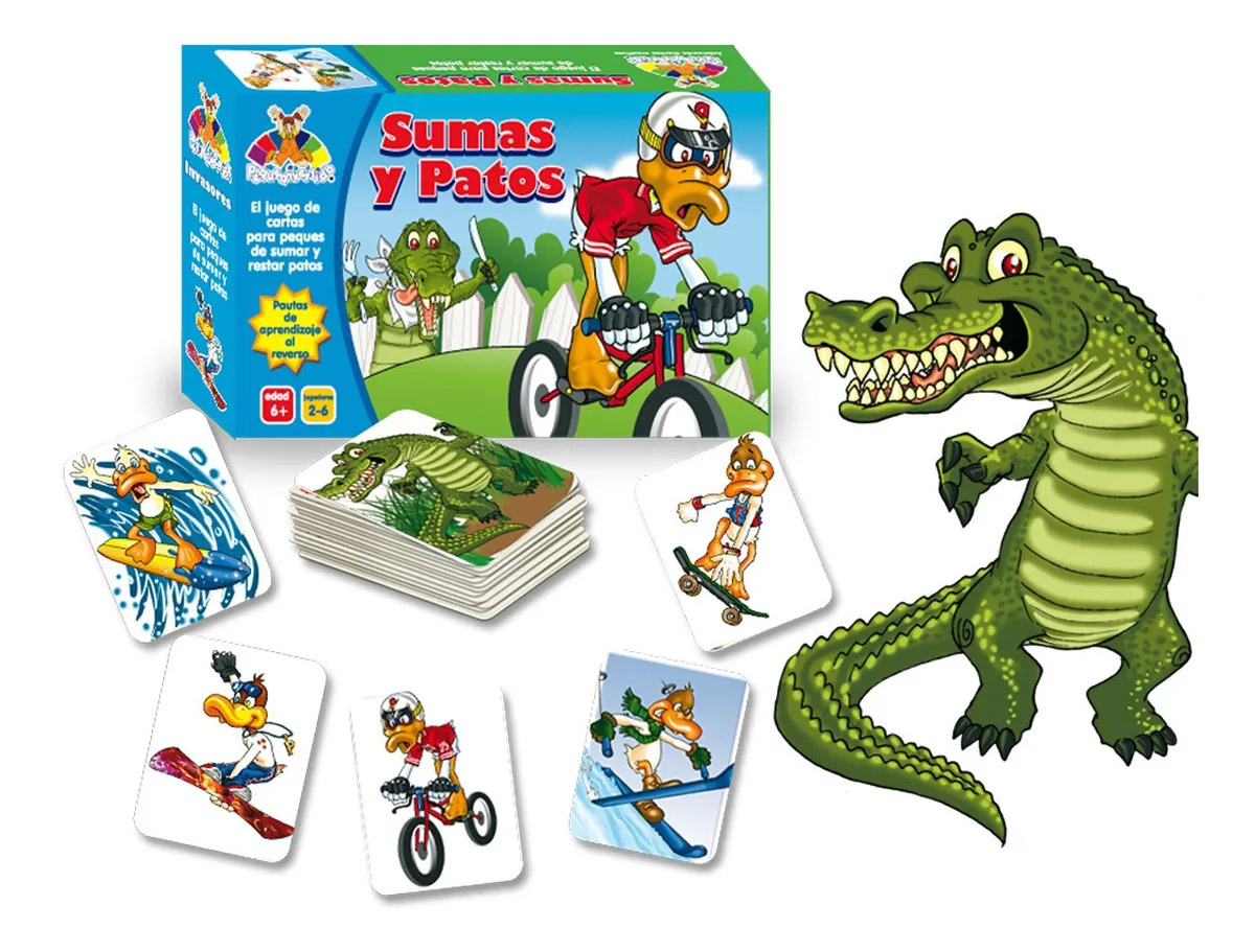 SUMAS y PATOS, Juego Didáctico Preescolar