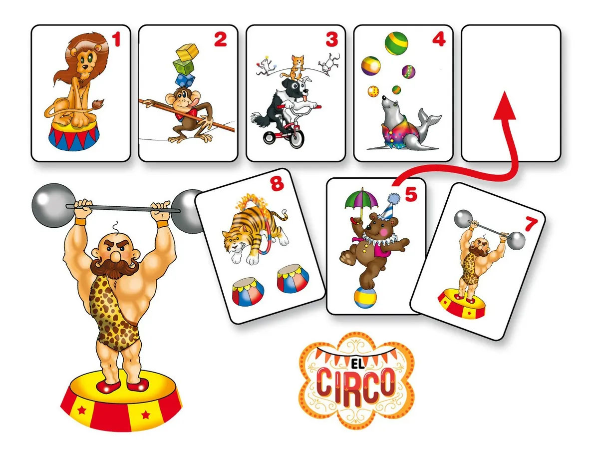El Circo, Juego Didáctico Preescolar