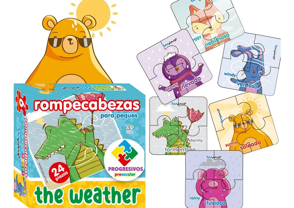 Rompecabezas Progresivos Preescolar Pack 3