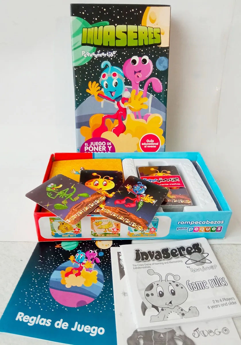 Invaseres, Juego Didáctico Preescolar