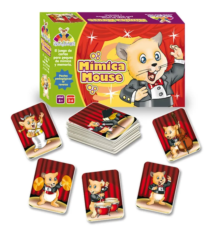 MIMICA MOUSE, Juego Didáctico Preescolar
