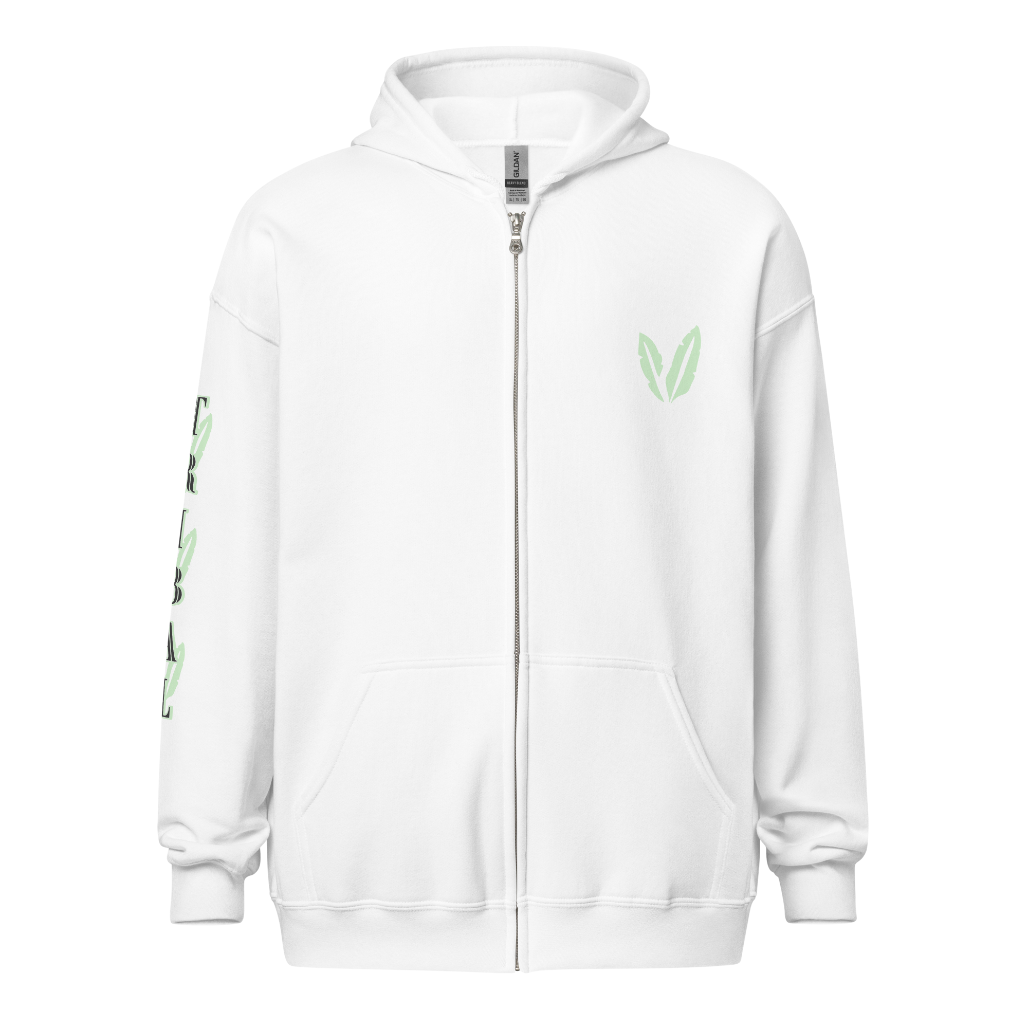 Tribal heavy blend zip Hoodie