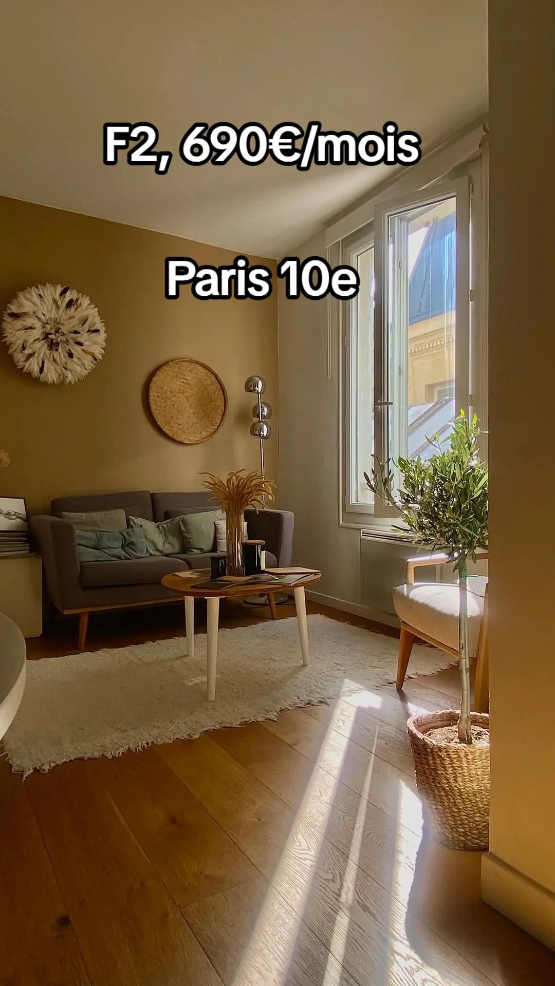 Appartement F2 Paris 10e