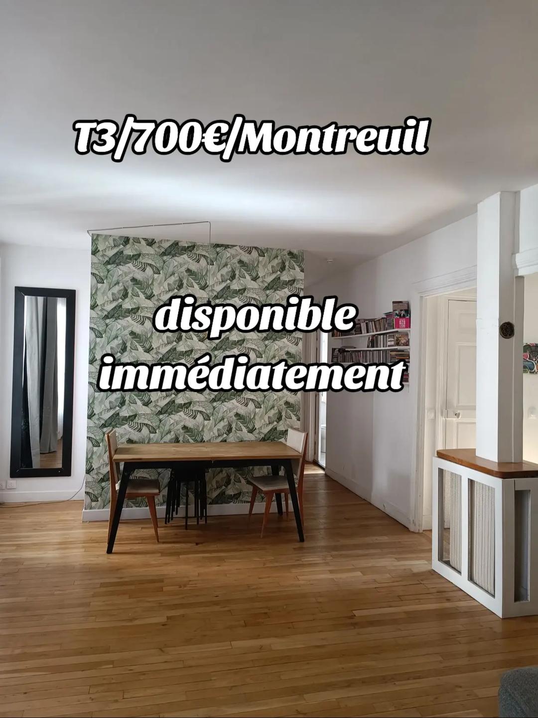 Appartement T3 à Montreuil
