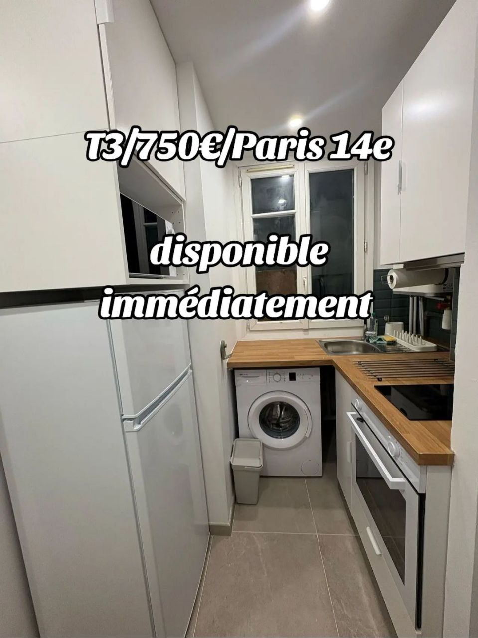 Appartement T3 à Paris 14e