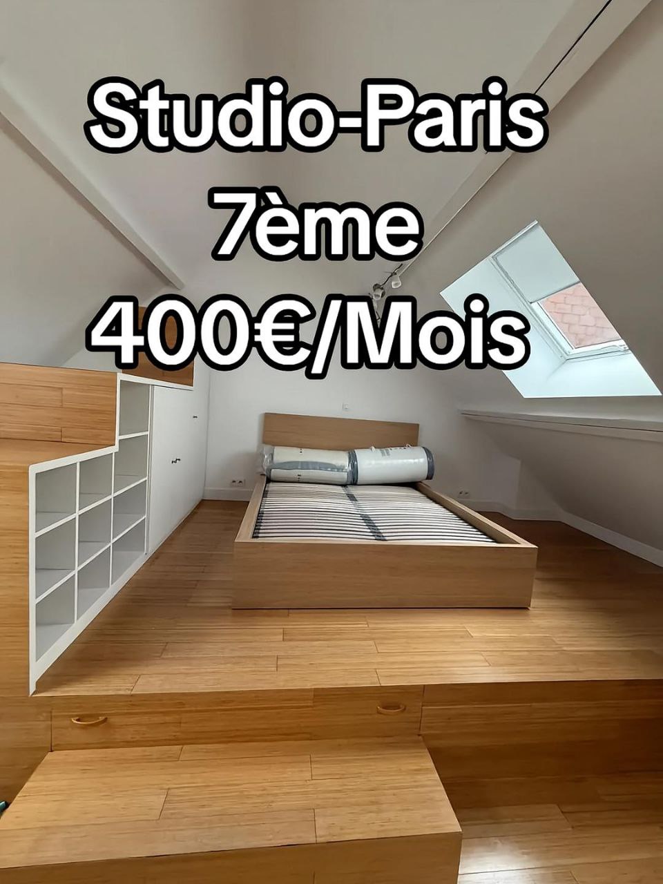 Studio à louer à Paris 7ème