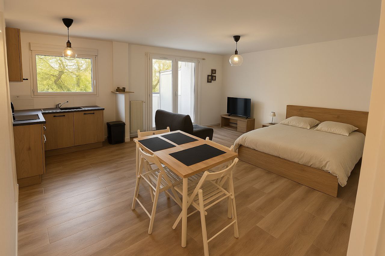 Studio meublé près de Paris près du métro 11