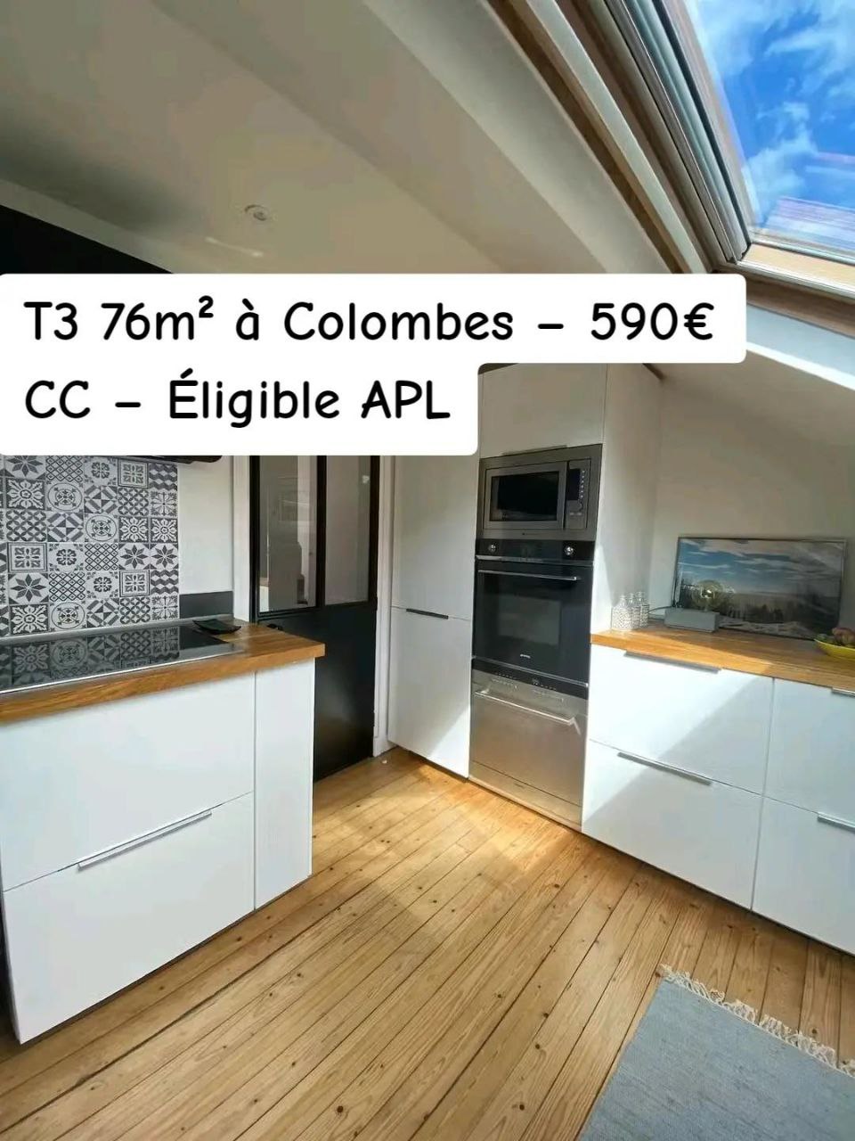 Appartement T3 à Colombes