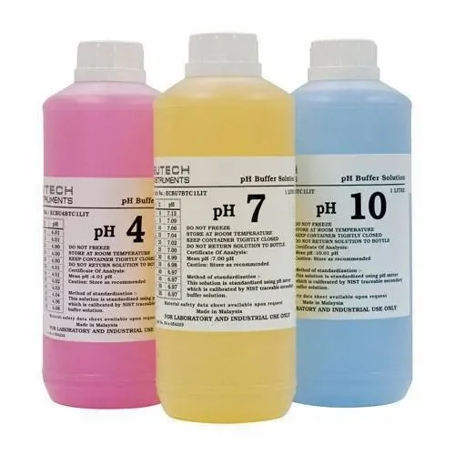 Standard pH Calibration Buffer Solutions