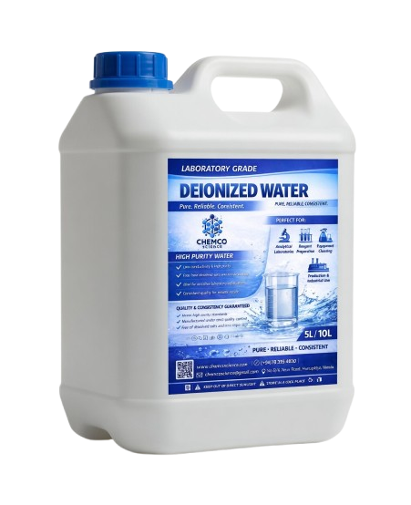Laboratory Grade Pure De Ionized (DI) Water Grade A