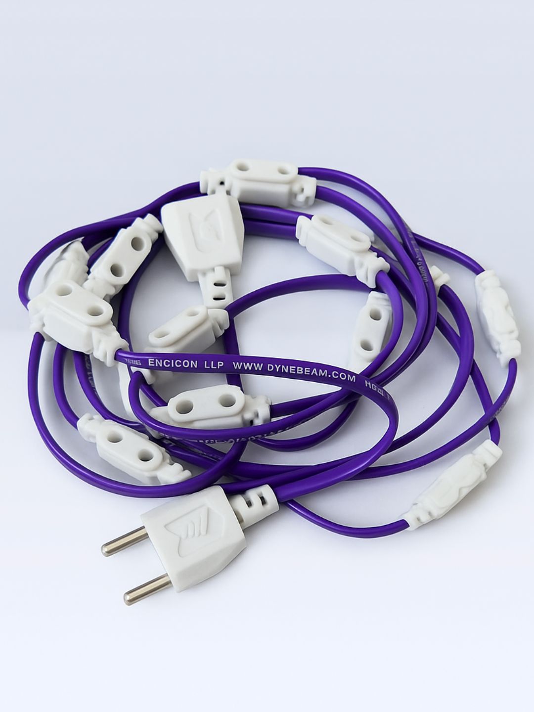 DYNEBEAM® 16+1 LED String Light Connector | Decorative Jointer for Diwali, Christmas & Festival Jhilmil/Jhalar Lights | Premium Quality |3 Meter Cable Length ( Made in India)