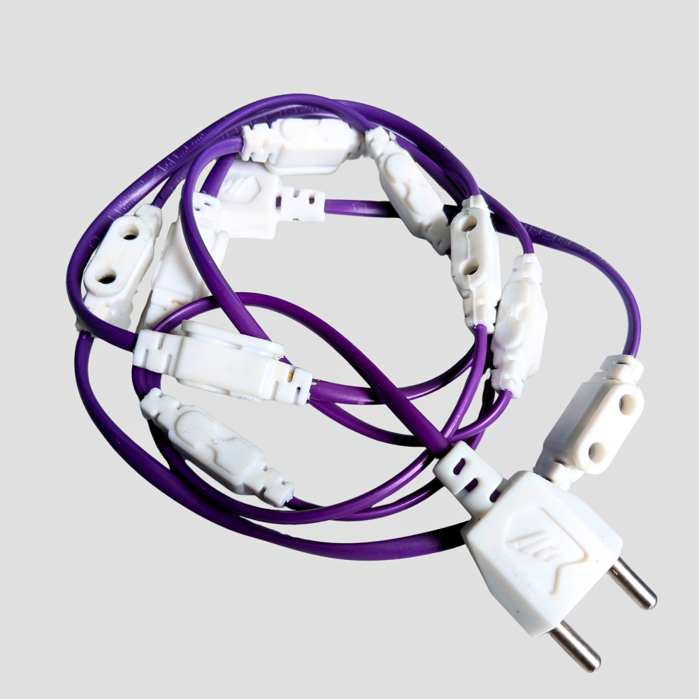 Dynebeam 10+1 LED String Light Connector – Universal Jhalar Jointor for Secure Festive Lighting (Made in India)