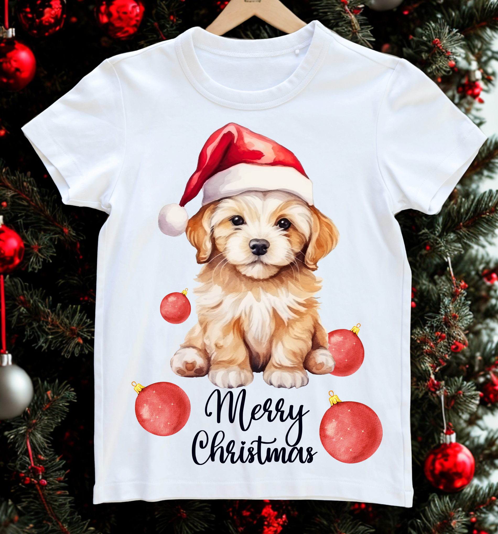 KALĖDŲ SENELIO PAŠTAS. Rinkinys su kalėdiniais marškinėliais