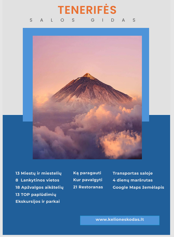 Tenerifės salos gidas