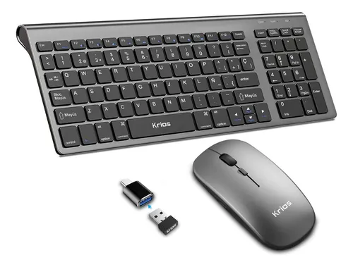Teclado y ratón inalámbricos Krios