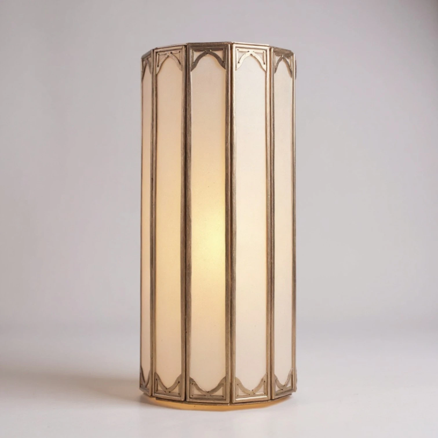 Applique murale en cuivre et verre – Fabrication artisanale