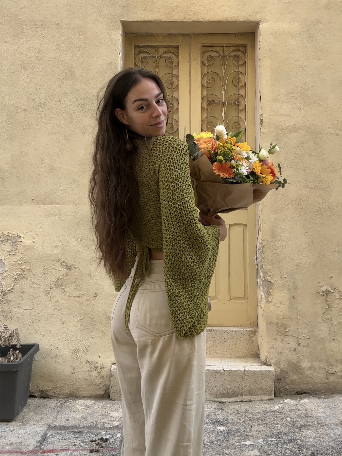 Olive Wrap Top Pattern