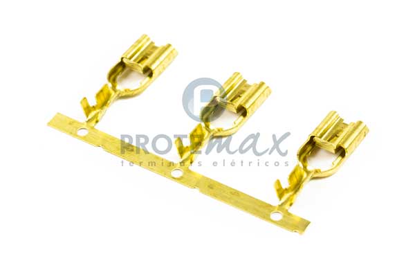 Terminal Fêmea 6,3mm Positive Lock Light