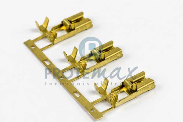 Terminal Fêmea Bandeira 6,3mm Positive Lock
