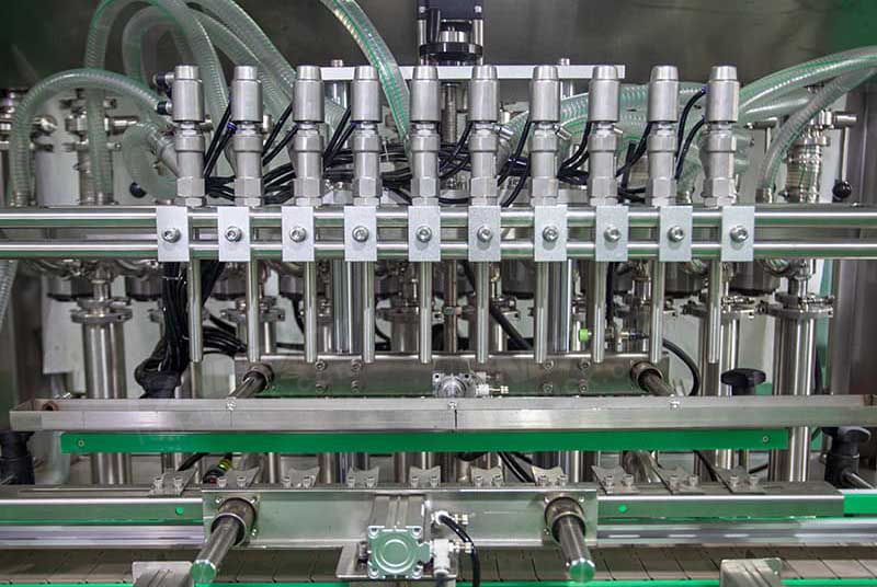 Envasadora Volumétrica Automática de 6 Boquillas Slim