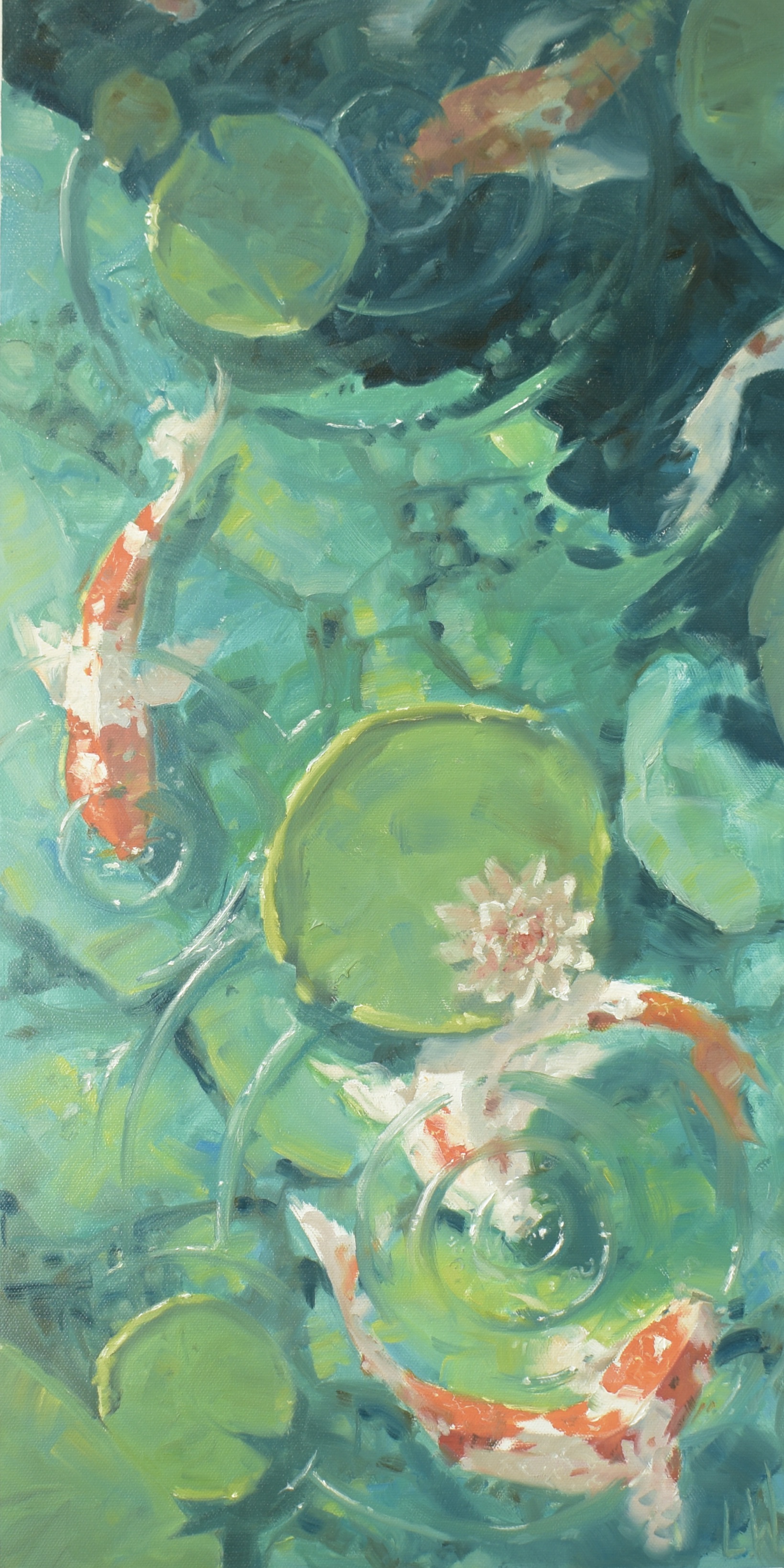 Reflective Koi