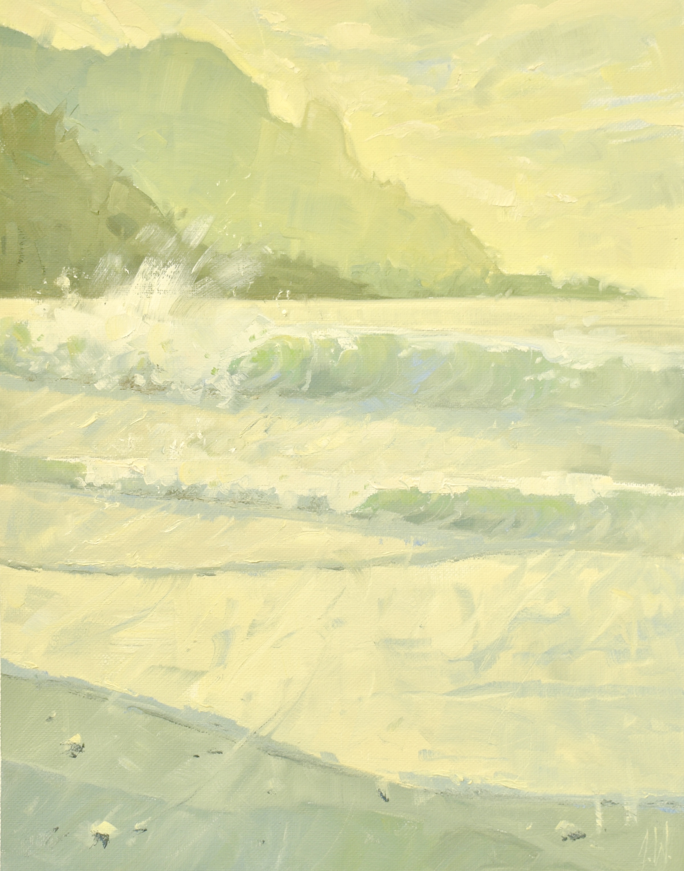 Golden Sunset Over Hanalei