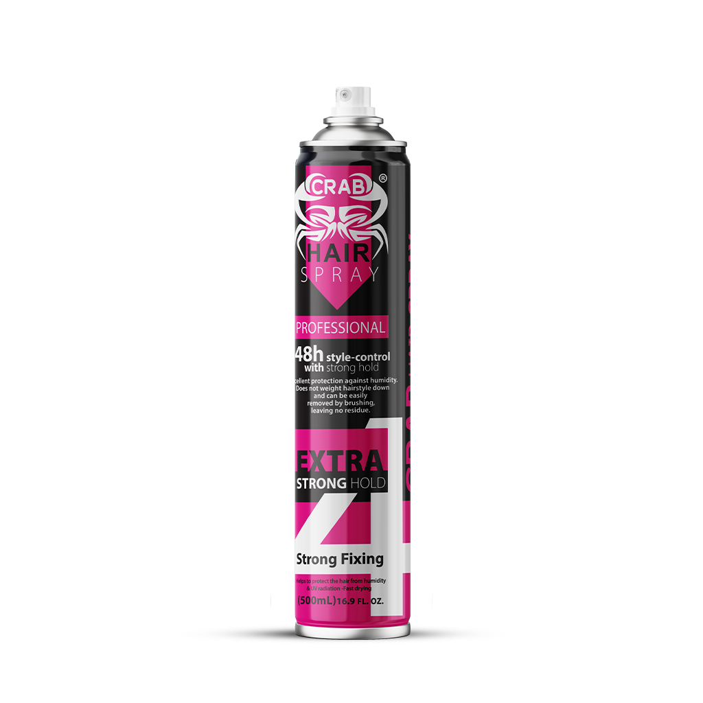 Crab hair spray 4'كراب اسبراى البينك